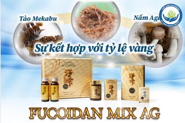 Fucoidan Umino Shizuku với công thức Fucoidan Mix AG độc quyền