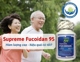 Supreme Fucoidan 95 của Mỹ