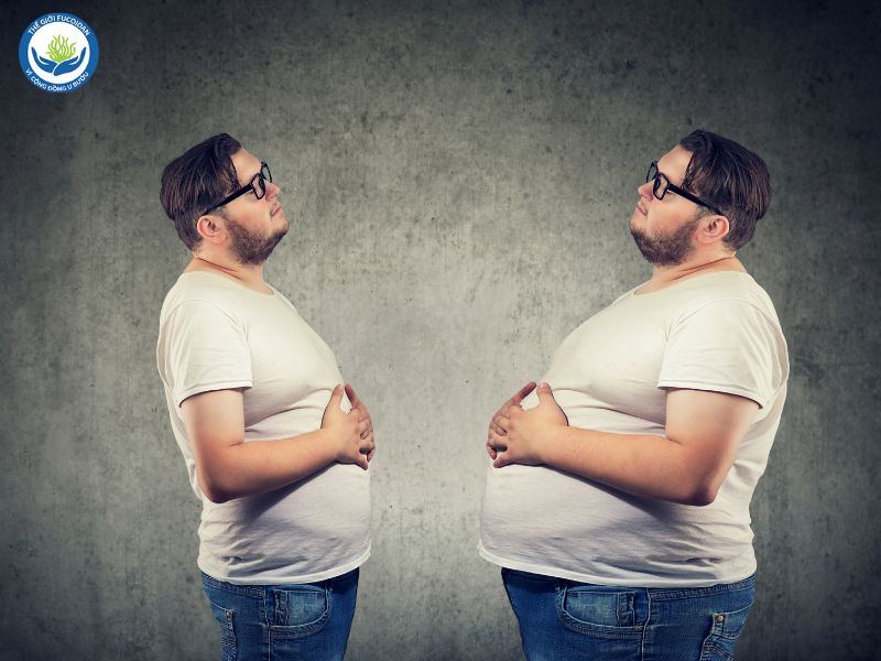 Thừa cân béo phì cũng khiến gia tăng nguy cơ mắc bệnh gan