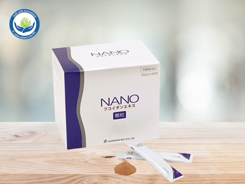 NANO FUCOIDAN EXTRACT GRANULE TĂNG CƯỜNG ĐỀ KHÁNG VÀ HỆ MIỄN DỊCH 