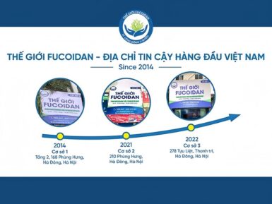 Cửa hàng Thế Giới Fucoidan - Địa chỉ phân phối đa dạng các dòng Fucoidan Nhật Bản chính hàng