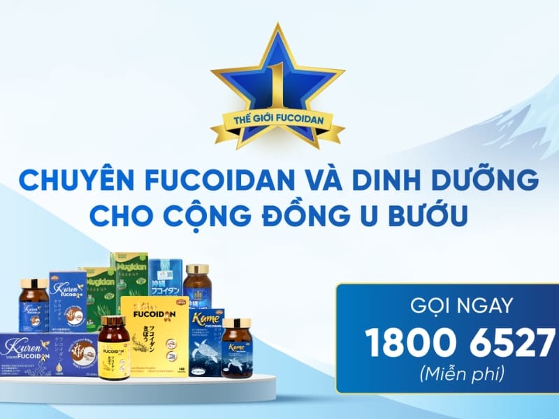 CỬA HÀNG THẾ GIỚI FUCOIDAN - TIÊN PHONG VÌ CỘNG ĐỒNG U BƯỚU 