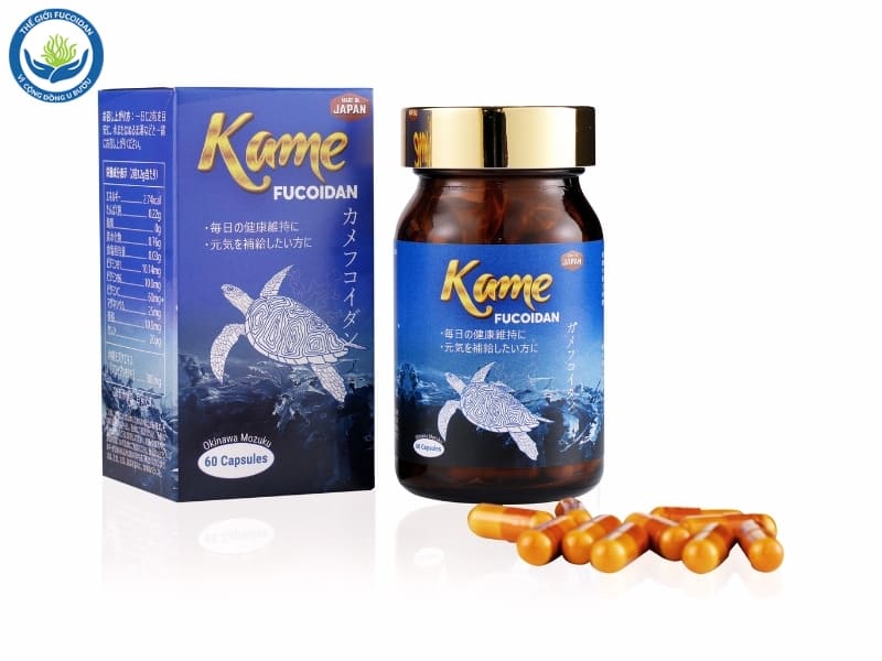 Kame Fucoidan - liệu pháp miễn dịch, phòng ngừa u bướu 