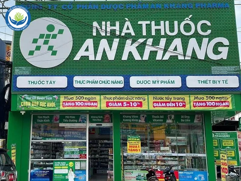 Nhà thuốc An Khang chuỗi nhà thuốc chuyên bán dược phẩm, thực phẩm chức năng, thiết bị y tế uy tín chất lượng. 