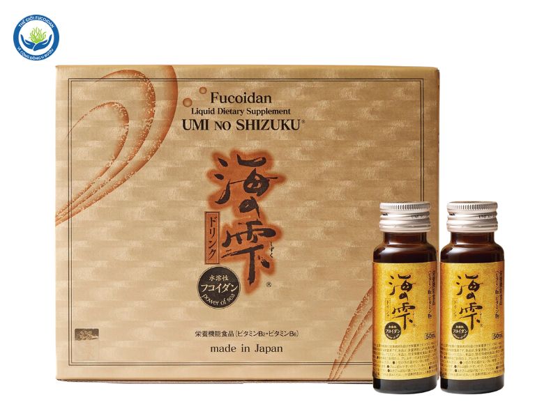Hình minh họa sản phẩm Umi no Shizuku Fucoidan Hình minh họa sản phẩm Umi no Shizuku Fucoidan