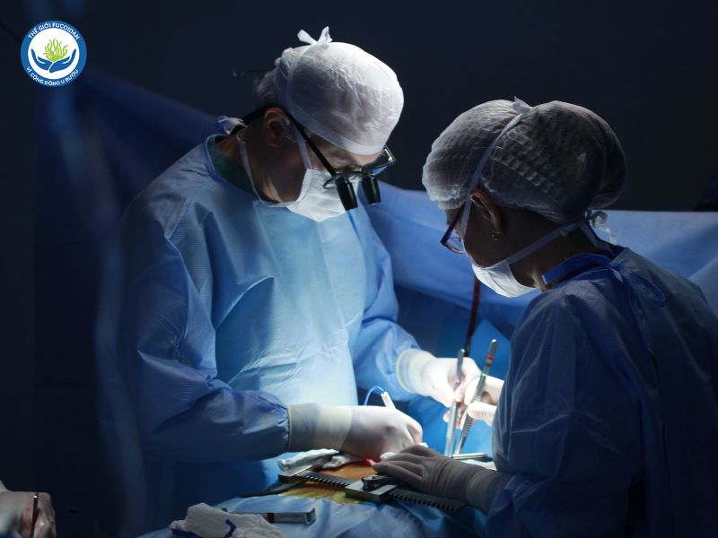 Phẫu thuật điều trị ung thư dạ dày là phương pháp điều trị phổ biến Phẫu thuật điều trị ung thư dạ dày là phương pháp điều trị phổ biến