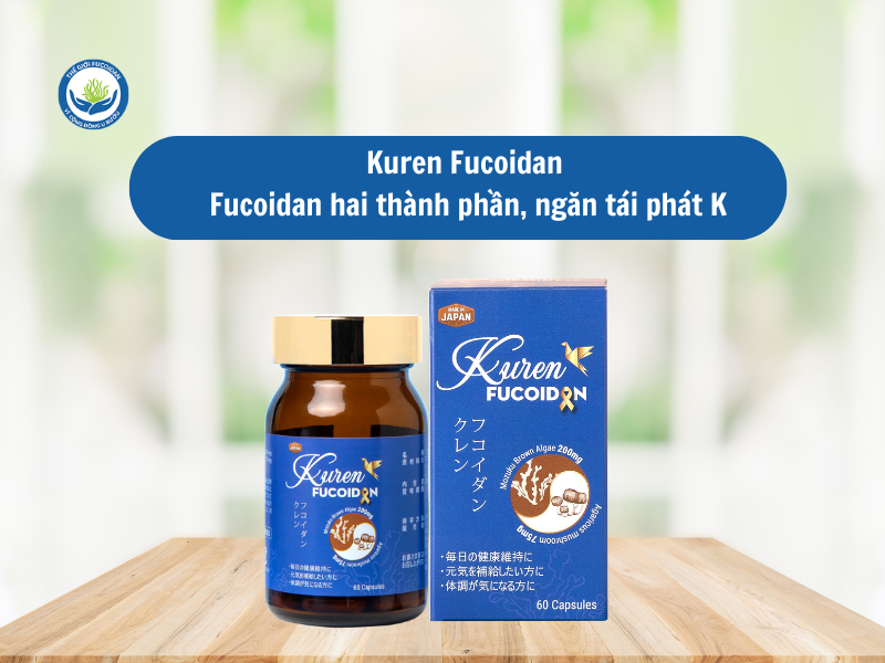 Kuren Fucoidan – Viên nang tiện lợi, giá hợp lý