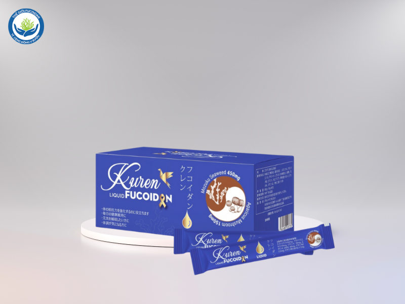 Fucoidan Nhật bản dạng nước cho khả năng hấp thu tốt