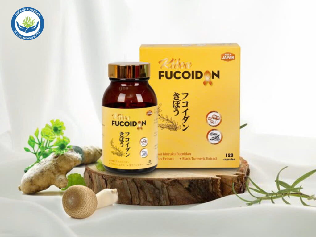 Fucoidan vàng nghệ đen tác dụng hiệu quả với bệnh nhân đang hóa - xạ trị